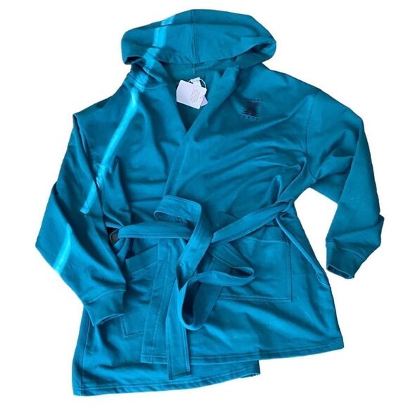 Savage X Fenty Forever Savage Showgirl Short Robe Hunter Green XL/1X NWT - Picture 3 of 7